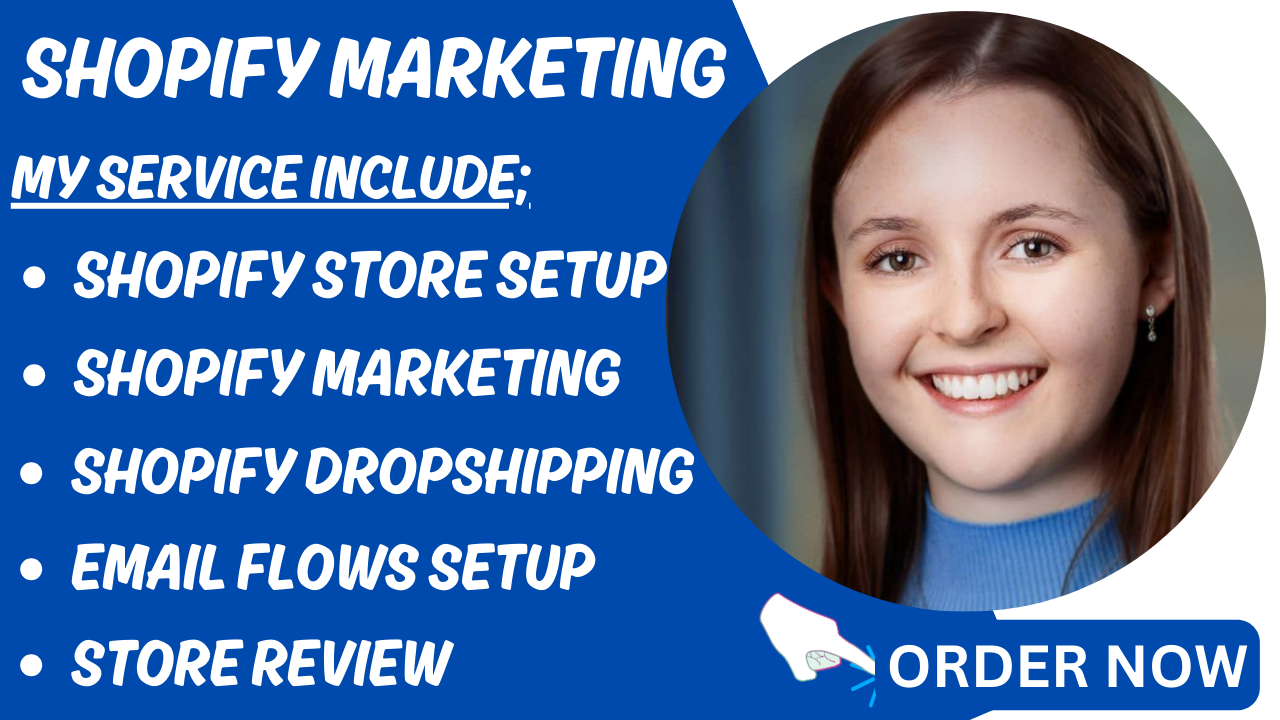 I will boost shopify sales, shopify dropshipping marketing, shopify store promotion, boost your shopify sales with expert marketing and store promotion