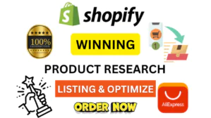 I will find you a winning product for your dropshipping business