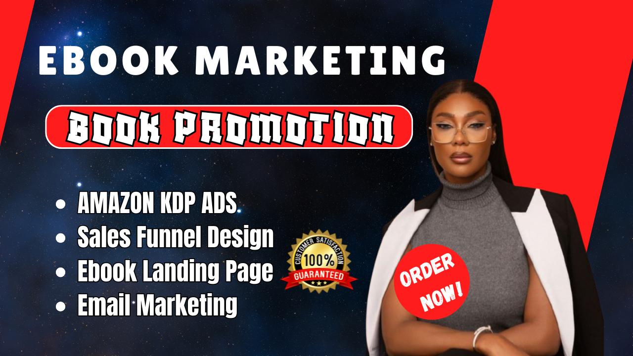 I will do coverting book promotion, book and ebook marketing using amazon KDP ads