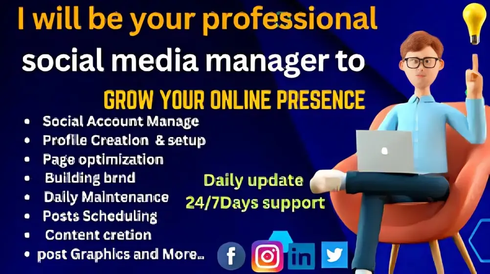 I'll be your professional social media marketing manager, content creator, TikTok shop, Shopify marketing