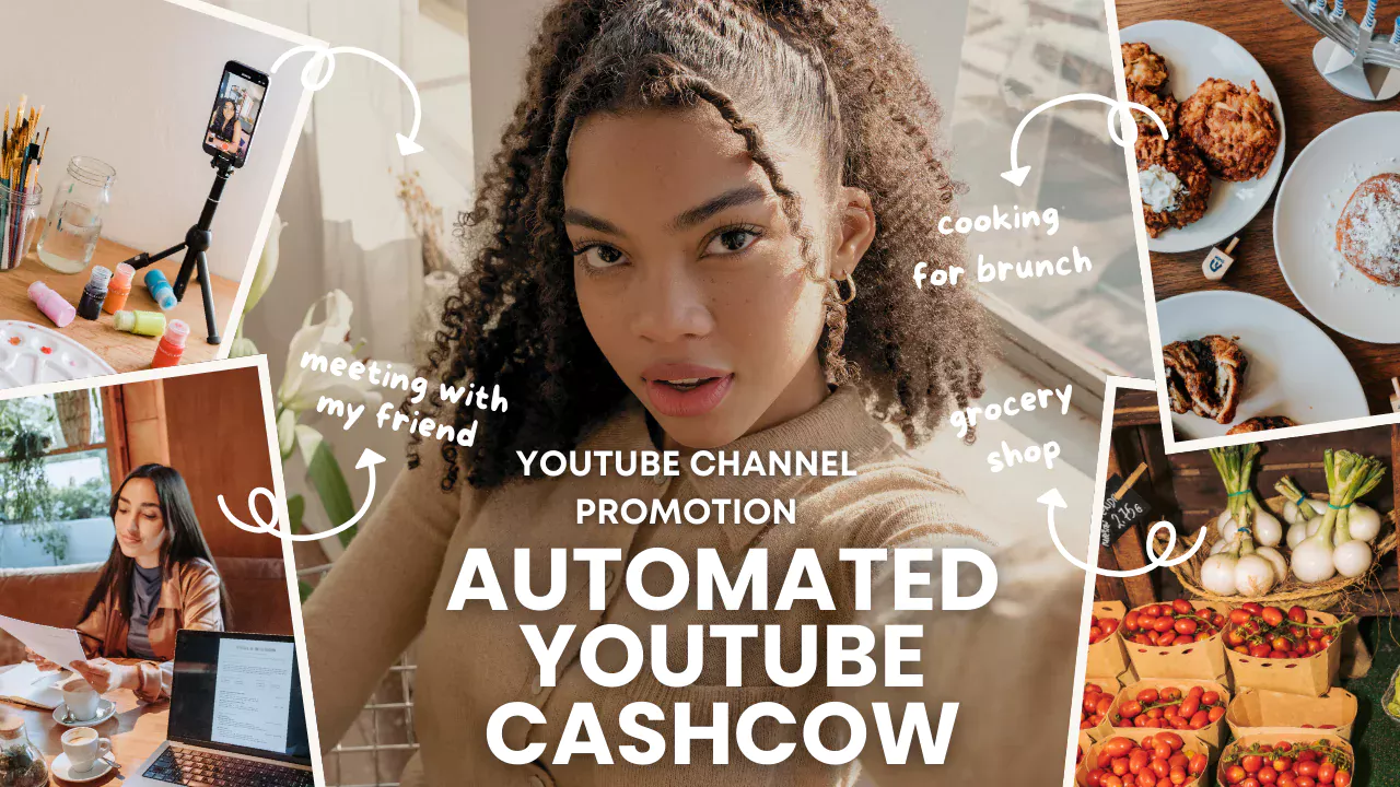 I will create automated youtube cashcow, youtube channel monetization, video editing and promotion