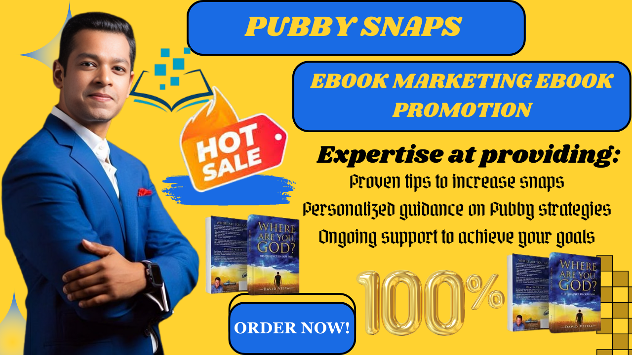 I will do Ebook Marketing Amazon Ads and Earn you more snaps on pubby or book bounty