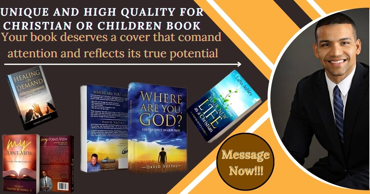 I will create unique and high quality cover for your christian or children book
