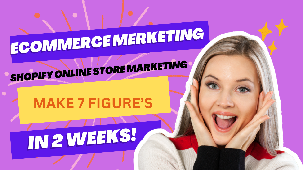 I will do ecommerce shopify marketing etsy promotion dropshipping ebay promotion