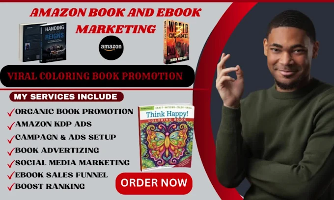 I will do effective coloring book promotion and ebook marketing