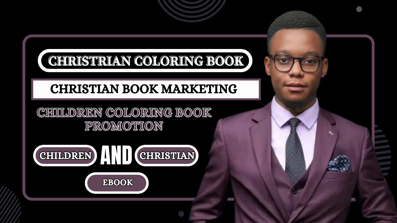 I Will Do an Effective Christian Book Promotion, Children's Coloring Book, & Ebook Marketing