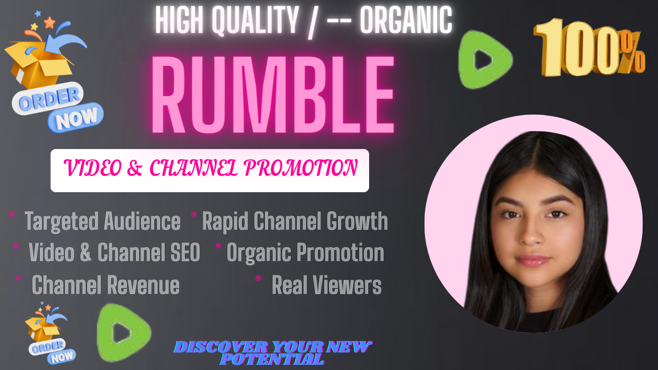 I will promote your rumble channel and link