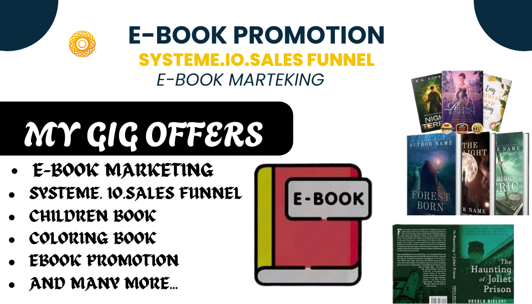 I will design systeme. io sales funnel, online Course Funnel & Ebook marketing sales Funnel