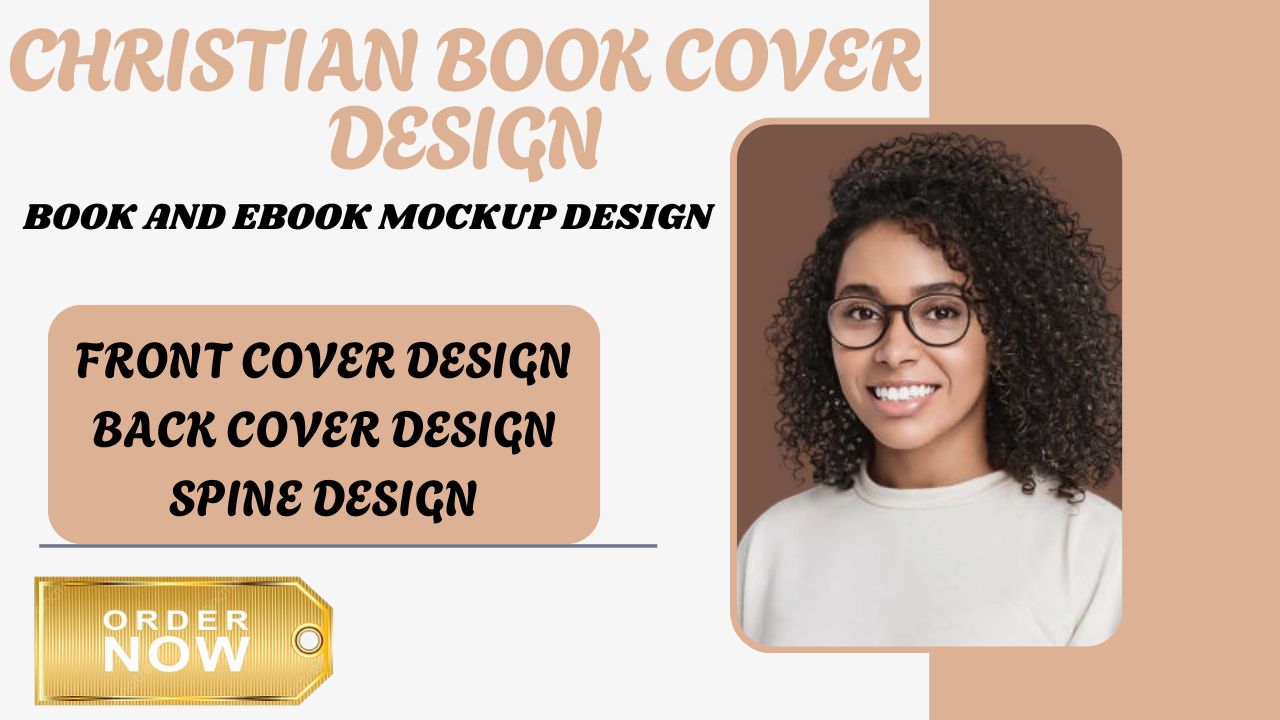 I will do book cover design, ebook cover design, KDP book cover, christian book cover