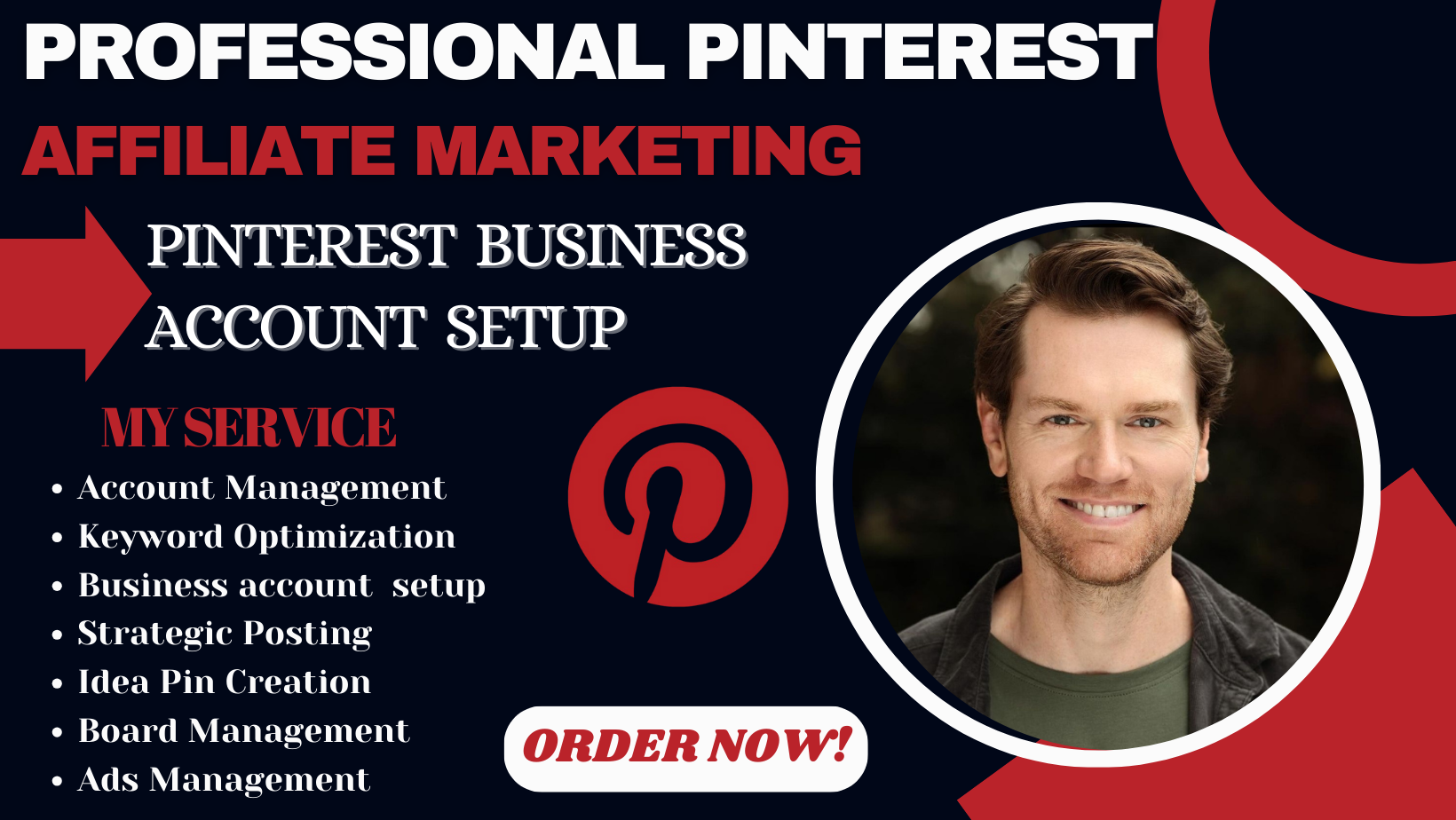 I will set up responsive Pinterest business account for your affiliate marketing