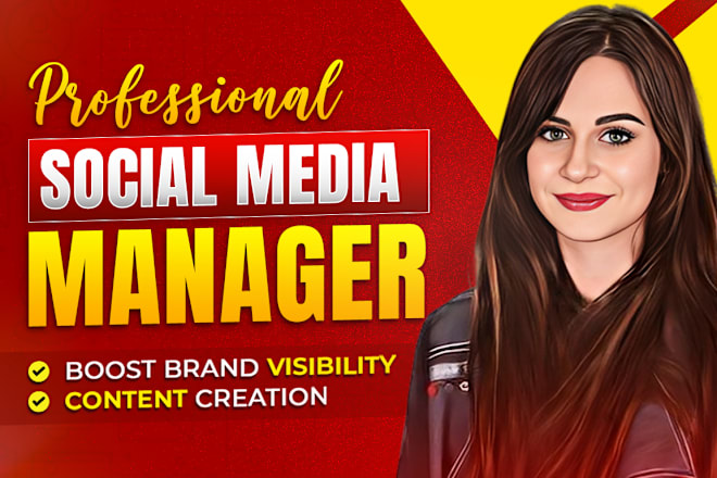 I will be social media marketing manager and catchy digital content creator