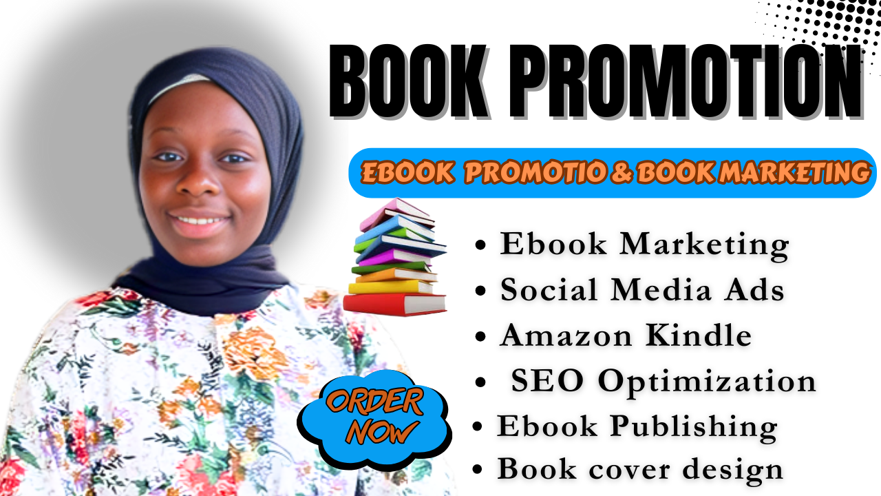 I will do amazon book promotion, ebook promotion and book marketing