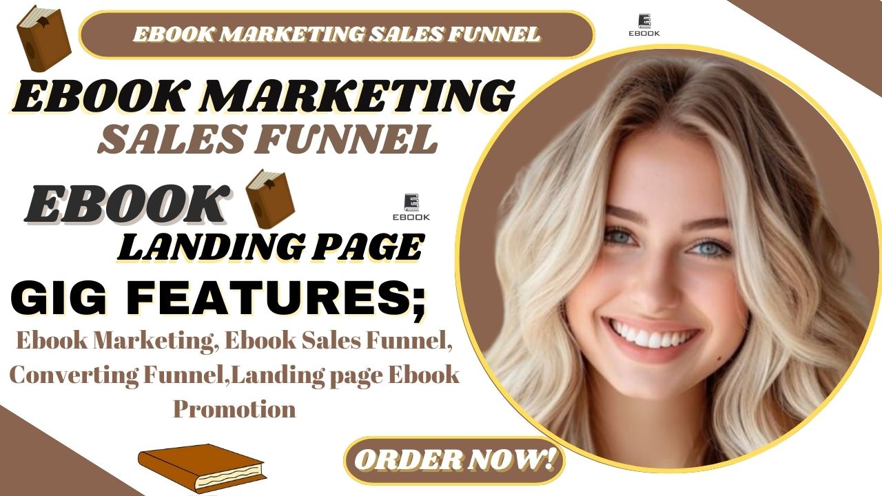 I will do ebook marketing sales funnel ebook promotion amazon kdp promotion