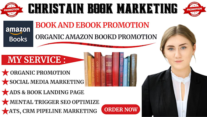 I will do effective Christian book promotion, children coloring book, ebook marketing