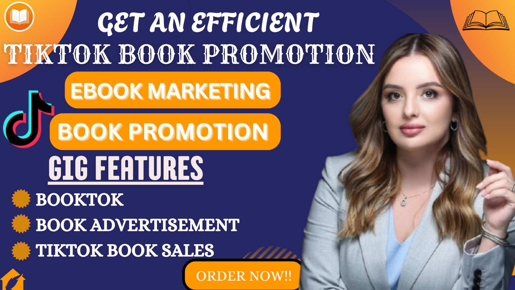 I will do amazon ads book promotion audiobook booktok ebook marketing tiktok book sales