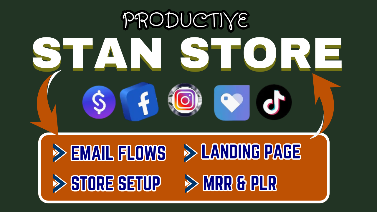I will design stan store systeme io sales funnel stan store marketing stan store setup