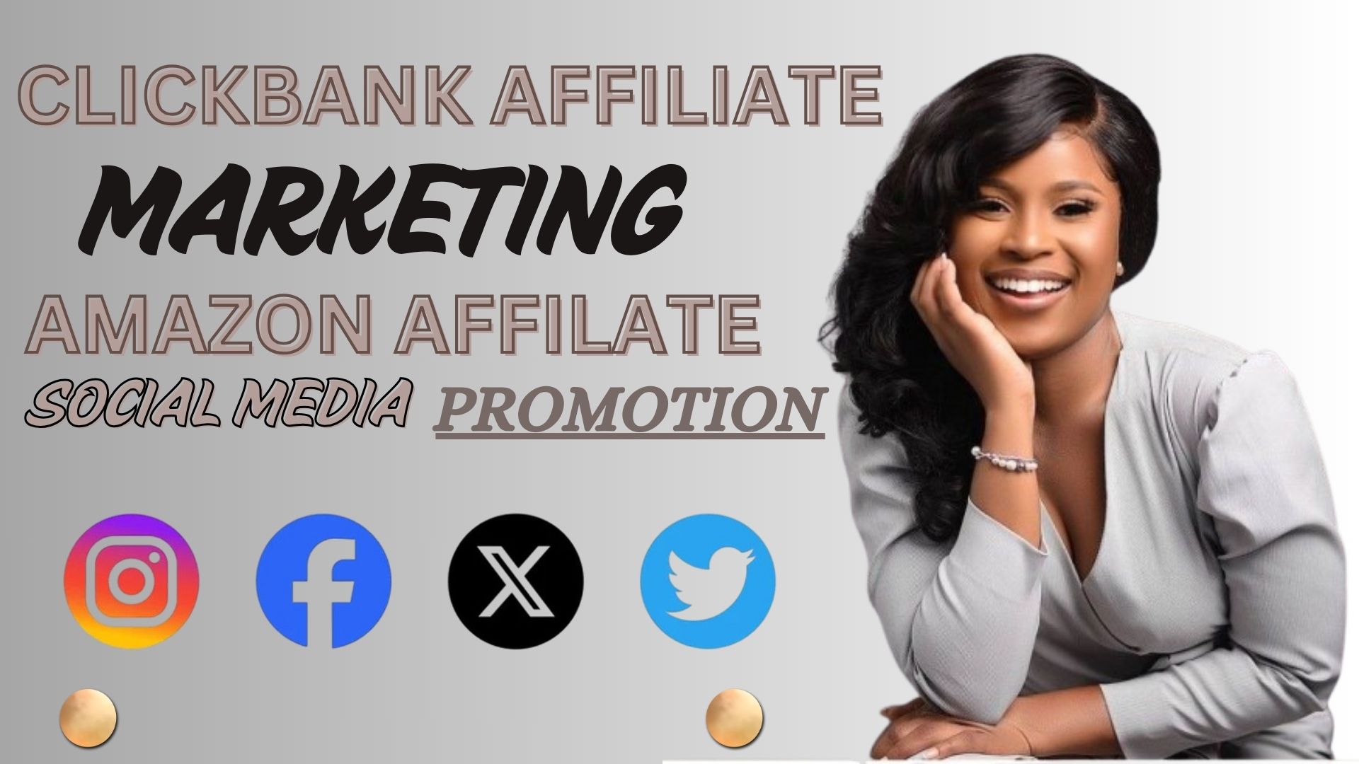 I will promote clickbank affiliate marketing sales funnel amazon affiliate website