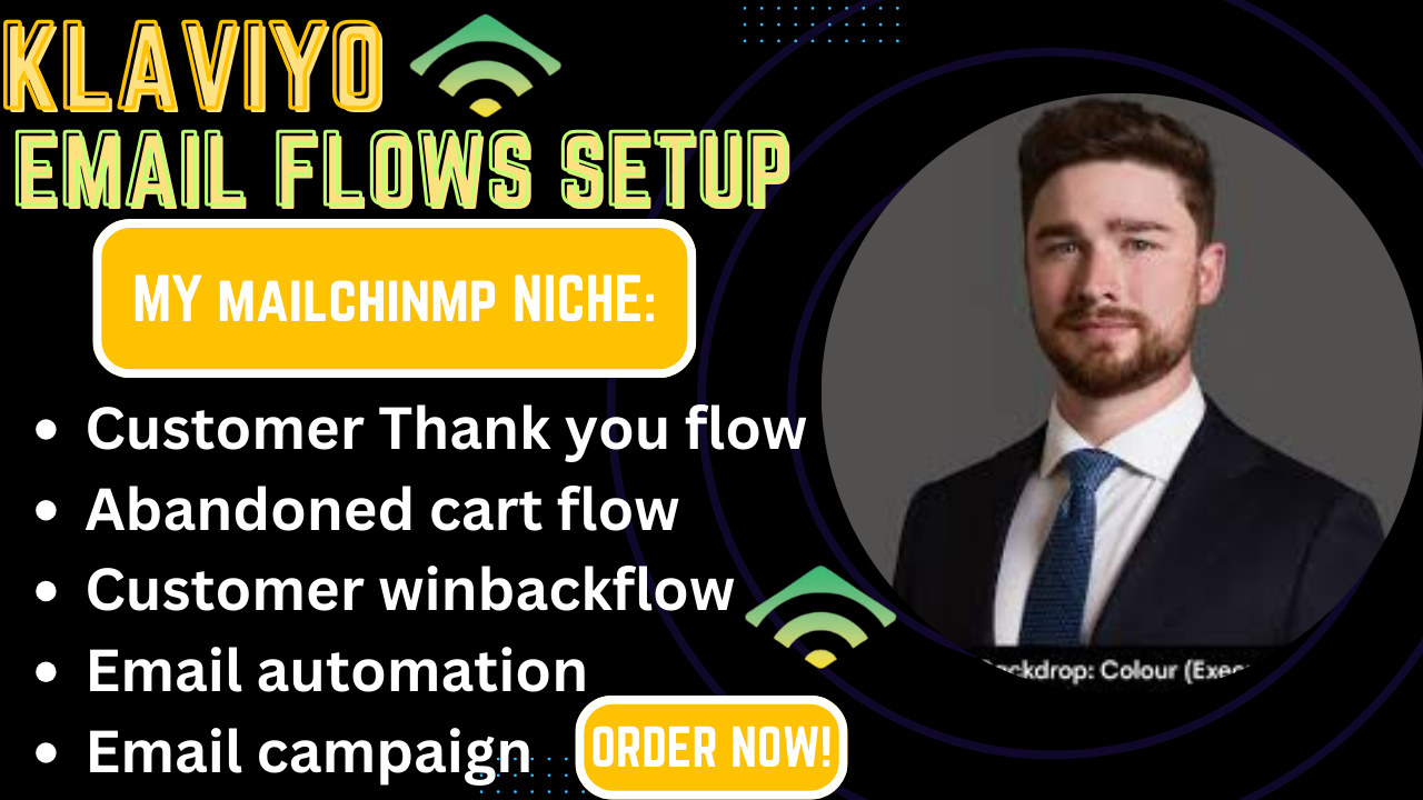 I will set up your klaviyo ecommerce email marketing flows