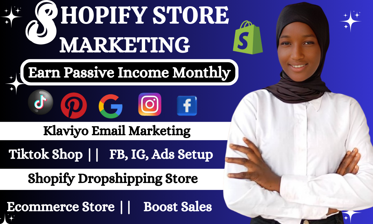 I will boost shopify sales, shopify dropshipping store, shopify marketing