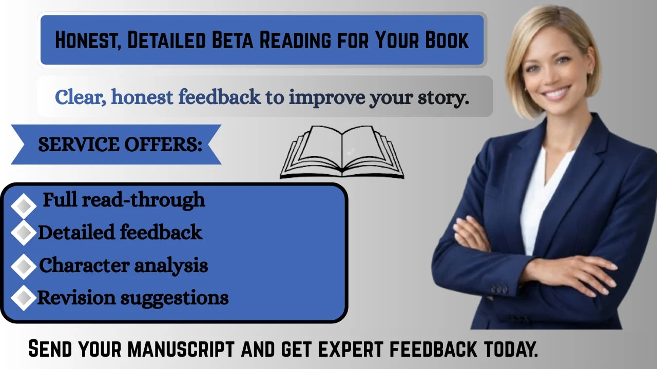 I will beta read your book