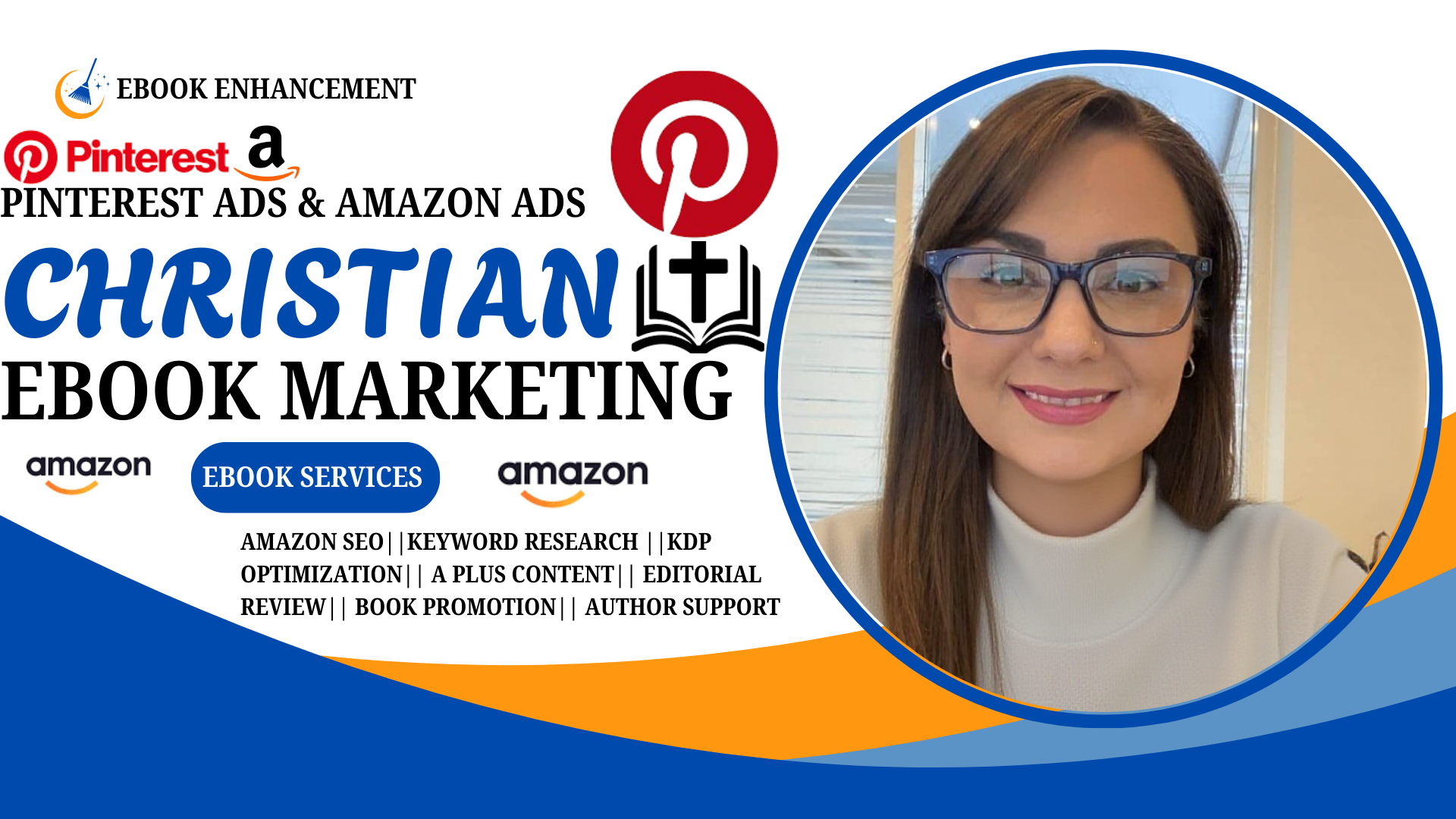 I will promote your Christian book with Amazon Ads and Pinterest Ads